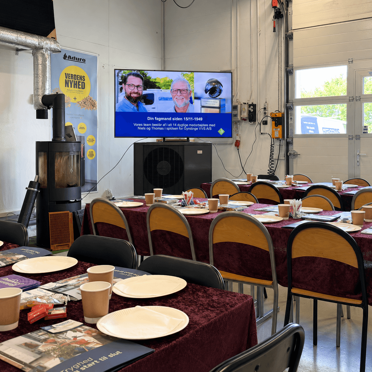 Fra Gyrstinge VVS' showroom i Ringsted
